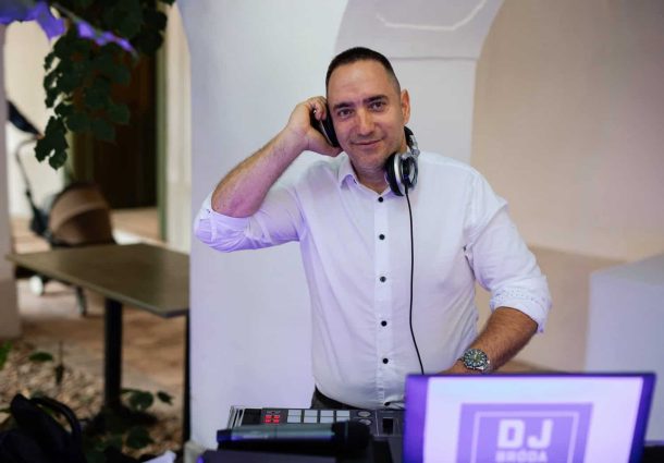 DJ Bróda Balázs az esküvő DJ